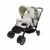 POUSSETTE JUMEAUX BEIGE – MAMALOVE