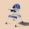 Chaise haute évolutive 5-en-1 kidilo-bleu