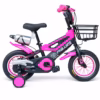 Vélo pour Enfant Phillips 12 pouces avec Panier avant – Rose