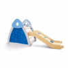 Aire de jeu toboggan escalade 4 en 1 Hape — Structure de jeu enfant sécurisée | Bébé Prestige Maroc