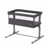 Berceau Bébé Mineral Graphite Maroc Zina Bébé Confort — matelas inclus, parois respirantes, hauteur réglable | Bébé Prestige