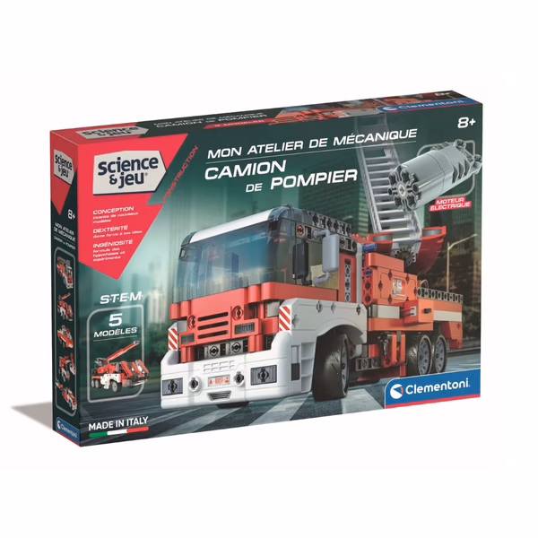 Jeu construction camion pompiers enfant Mon atelier de mécanique — coffret bricolage Maroc Jeu construction camion pompiers enfant Mon atelier de mécanique — coffret bricolage Maroc