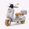 Moto Vespa Électrique 12V gris clair