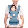 Porte-bébé ergonomique Ergobaby Omni Breeze - Bleu ardoise