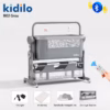 Berceau Cododo Électrique Bébé Maroc Kidilo B02 Gris — balancement auto, Bluetooth, télécommande, moustiquaire | Bébé Prestige
