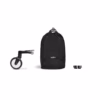 Sac poussette yoyo bébé Maroc noir avec roue de support