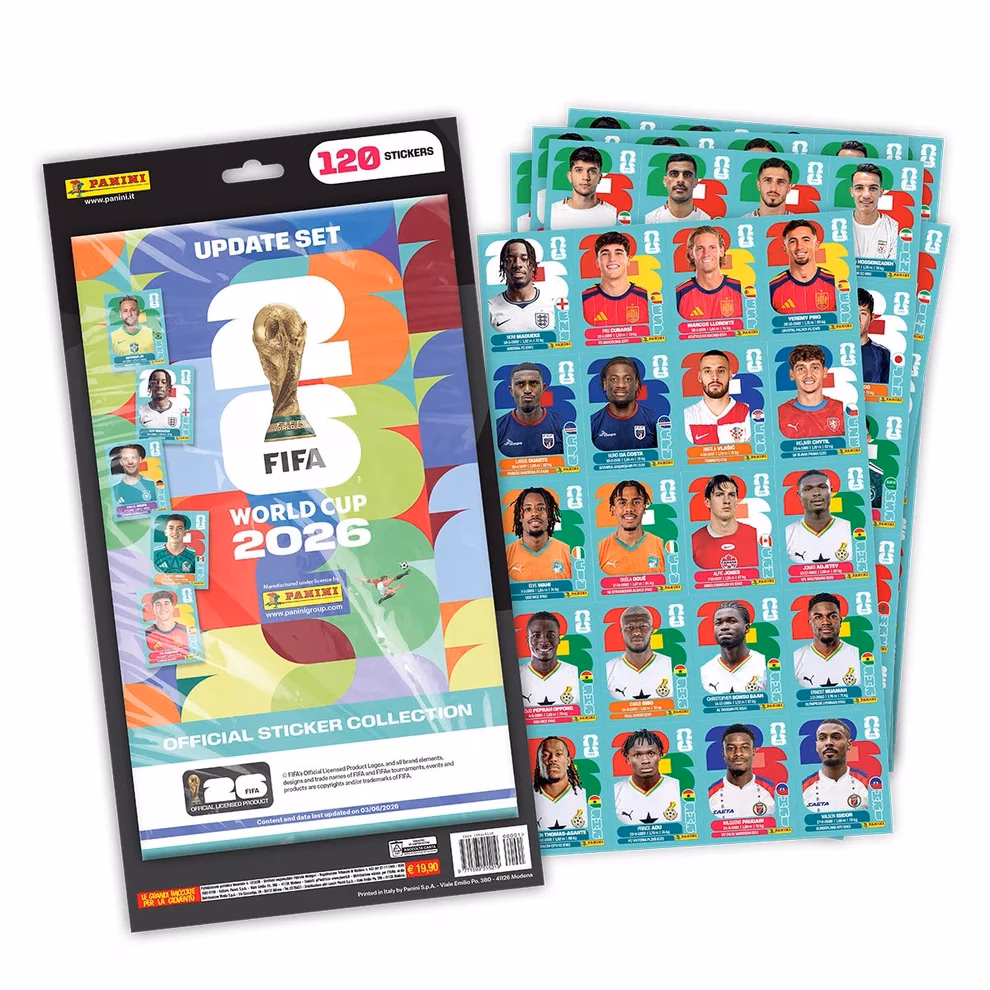 FIFA World Cup 2026™ Official Sticker – Update Set Panini FIFA World Cup 2026™ Official Sticker – Update Set Panini