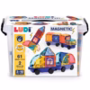 Ludi Magnetic Vehicules 63 pieces 3 a 10 ans