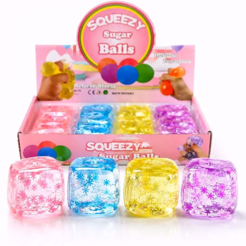Squishy cube flocons Maroc — Squeezy Sugar Balls Squishy cube flocons Maroc Squeezy Sugar Balls