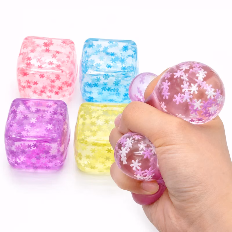 Squeezy Sugar Balls – Cube Squishy Flocons Anti-Stress Squeezy Sugar Balls – Cube Squishy Flocons Anti-Stress